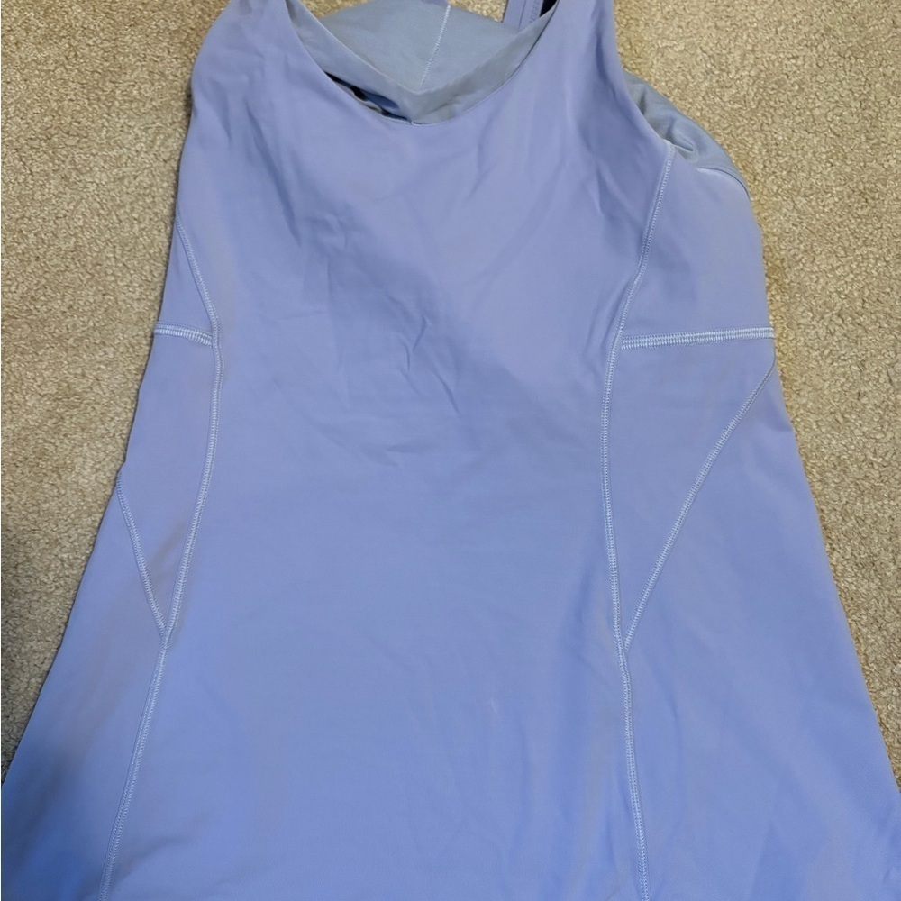 lululemon athletica Light Blue Tank Top